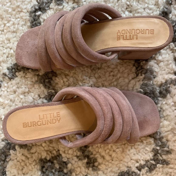 Little Burgundy Sandals NWT - Picture 3 of 3